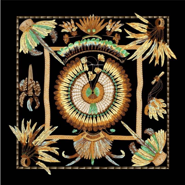China Men Silk Scarf