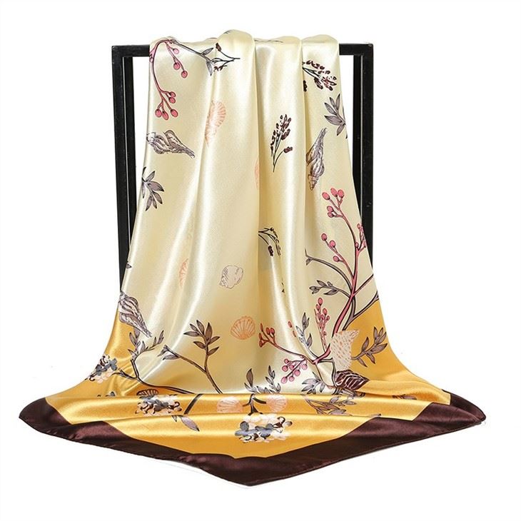 100% Mulberry Silk Digital Printing Silk Scarf